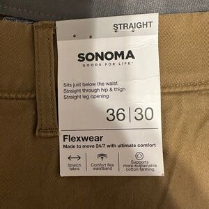 Sonoma Khaki Flexwear Pants